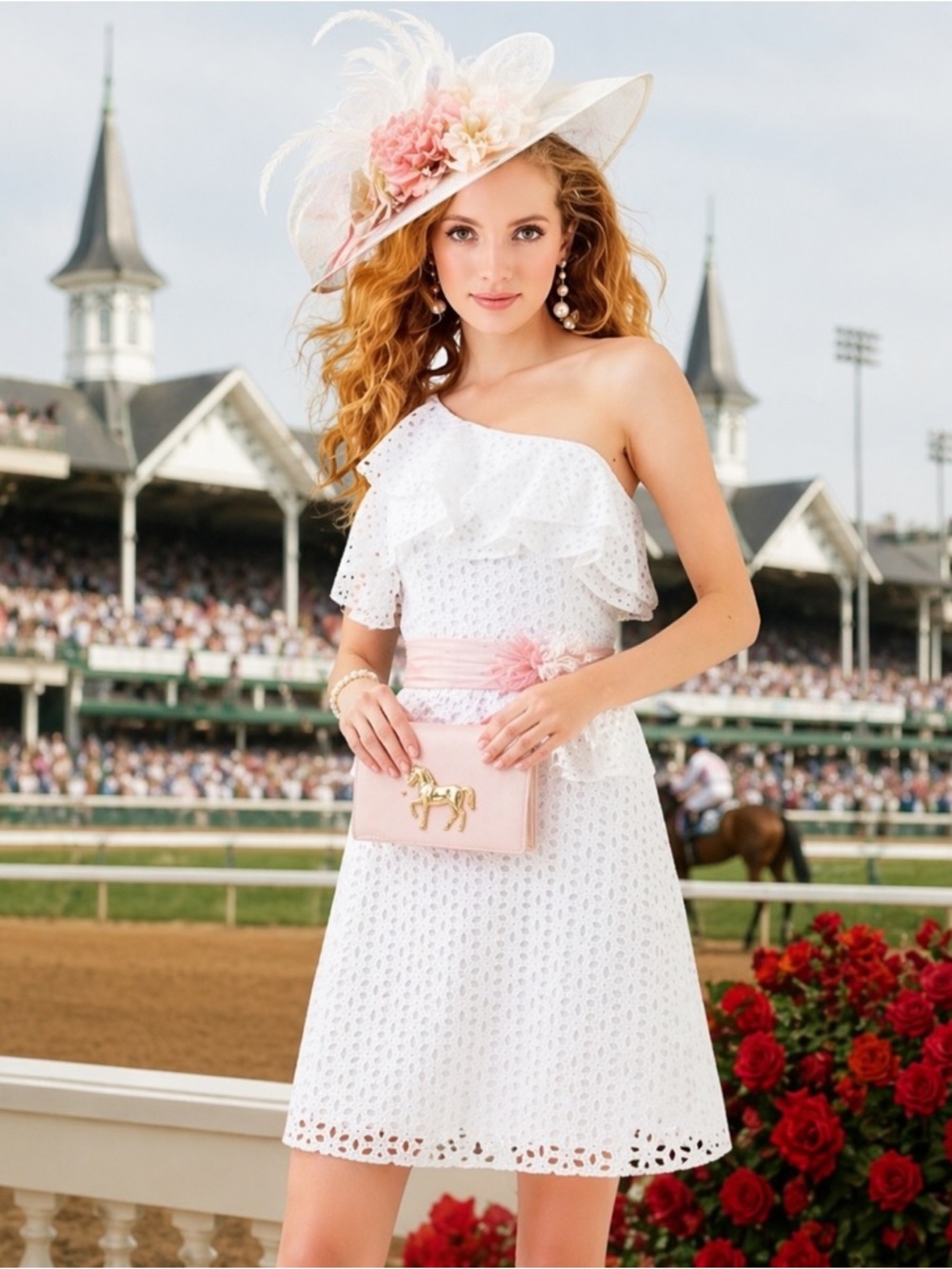 Lilly Pulitzer Josey Eyelet Dress in White